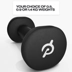 Peloton Light Weights | Set of Two Sweat-Proof Weights with Nonslip Grip, Designed to Fit in the Back of Peloton Bike and Bike+