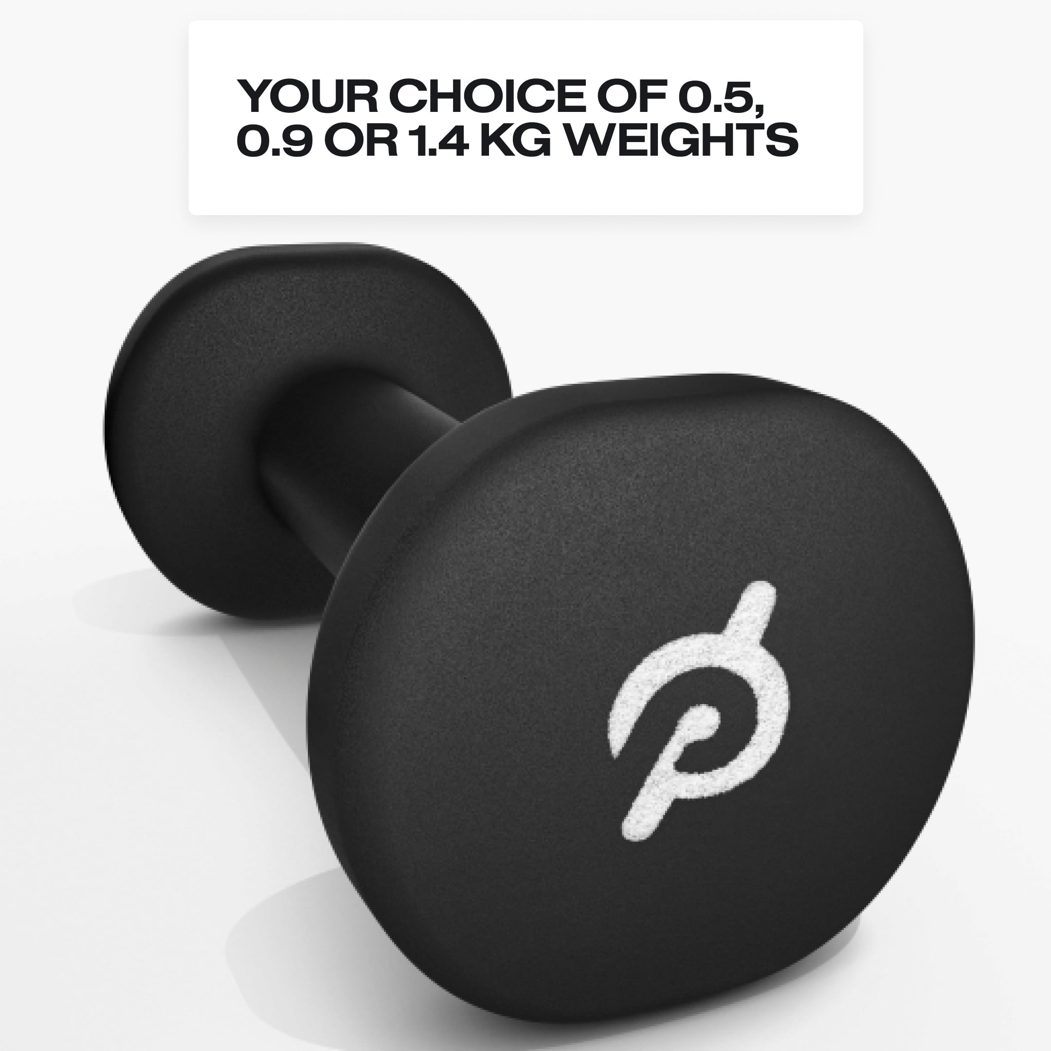 Peloton Light Weights | Set of Two Sweat-Proof Weights with Nonslip Grip, Designed to Fit in the Back of Peloton Bike and Bike+