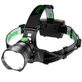 High Lumens Headlamp Induction Function, 7 Modes 50h Long Lasting Battery Life Head Lamp, IP67 Waterproof Zoom LED Headlamp, 90A