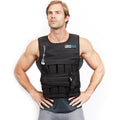 RUNmax Pro Weighted Vest 12lbs/ 20lbs/ 40lbs/ 50lbs/ 60lbs with Shoulder Pads Option (with Shoulder Pads, 50lbs)