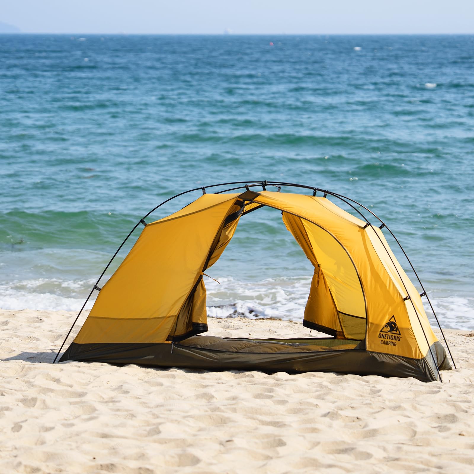Onetigris Stella 4 Season Camping Tent Backpacking 1 Person Waterproof Lightweight Easy Setup Instant 3000Mm Waterproof Rating O