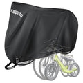 Favoto Bike Cover Outdoor Storage - Waterproof Bicycle Cover for 3 Bikes Sun Rain Dust Wind Proof Heavy Duty with Storage Bag Bi