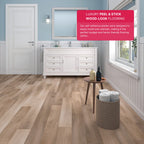 Lucida Surfaces Luxury Vinyl Flooring Tiles-Peel And Stick Floor Tile For Diy Installation-36 Wood-Look Planks-Honey-Basecore-54