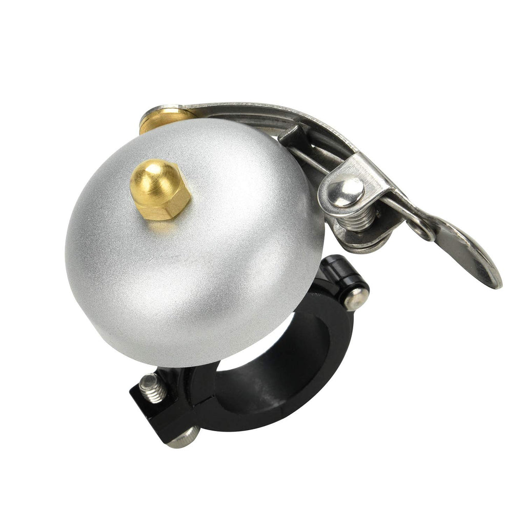 Bonmixc Vintage Bicycle Bell Brass Retro Bike Bell Silver Fit F20~29Mm Handlebars Suitable For Most Of Bike Handlebars