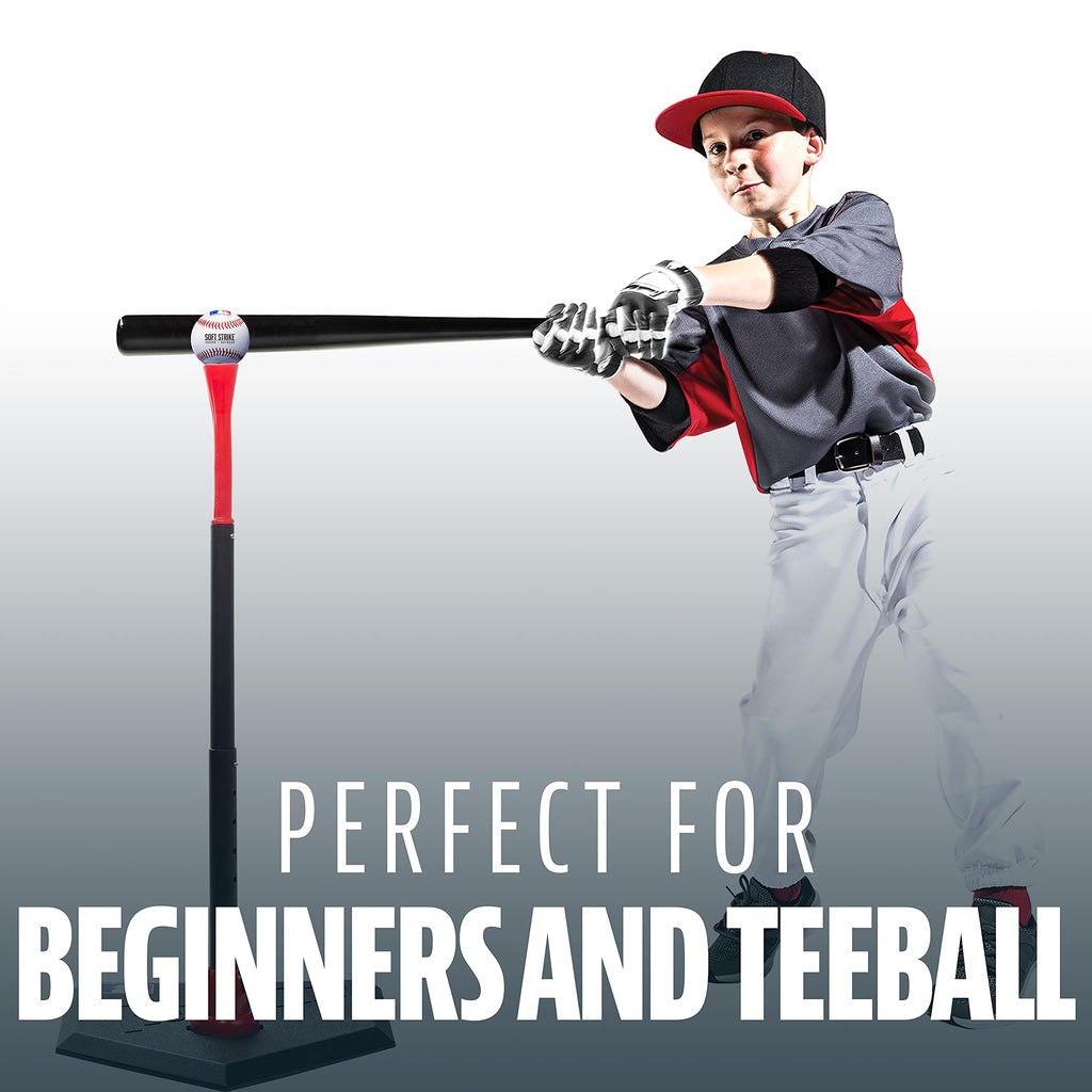 Franklin Sports Kids Teeball Batting Tee - Youth Baseball Tee Stand - Adjustable + Portable Hitting Practice Tee - Mlb Spring Sw