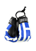 Red Hat Ent Hanging Car Mirror Mini Boxing Gloves (Greece)