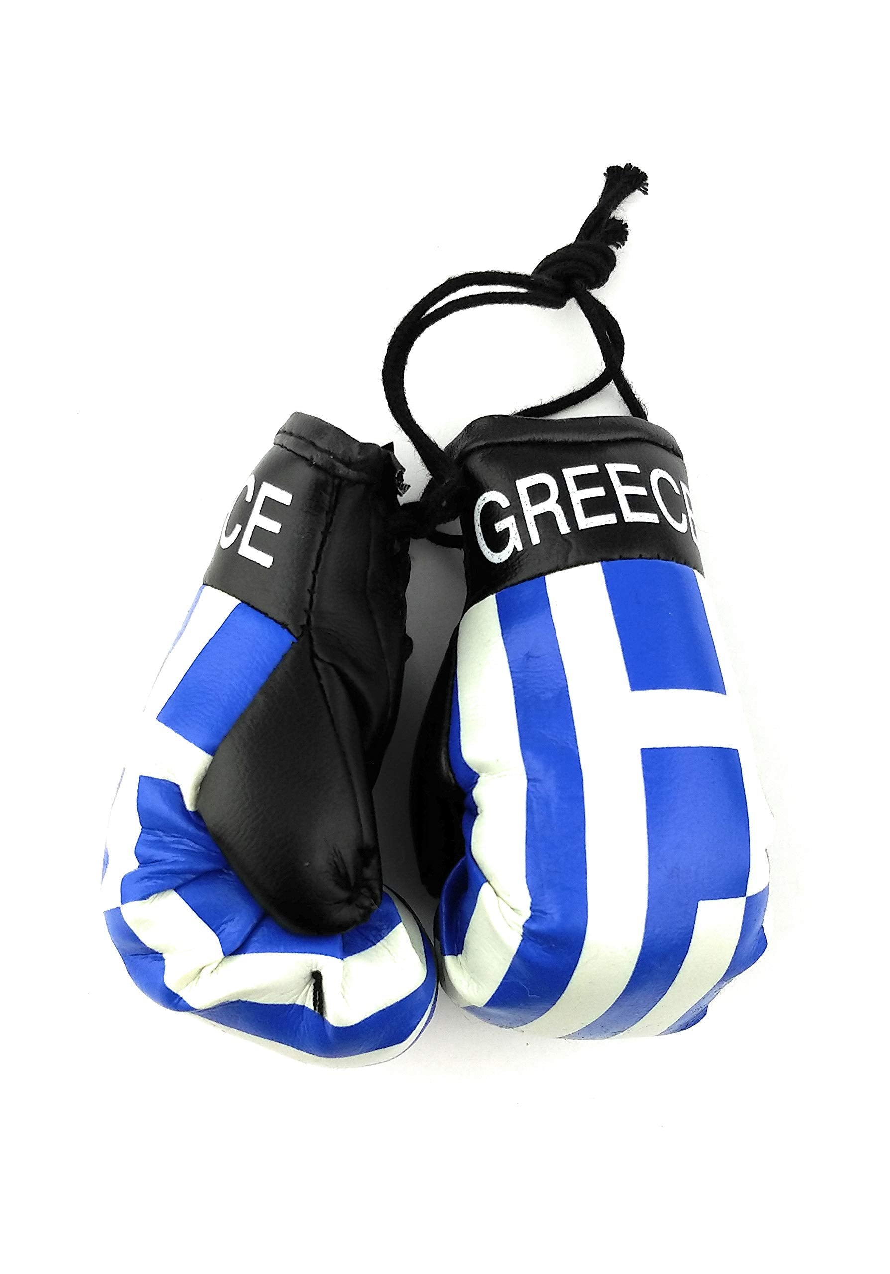 Red Hat Ent Hanging Car Mirror Mini Boxing Gloves (Greece)