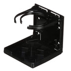 Attwood 2445-7 Fold-Up Dual Ring Drink Holder (Black)