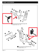 Dr.Acces Ezgo Rxv Spindle Assemably, Sold Driver Side & Passenger Side Replace# 607413&611271