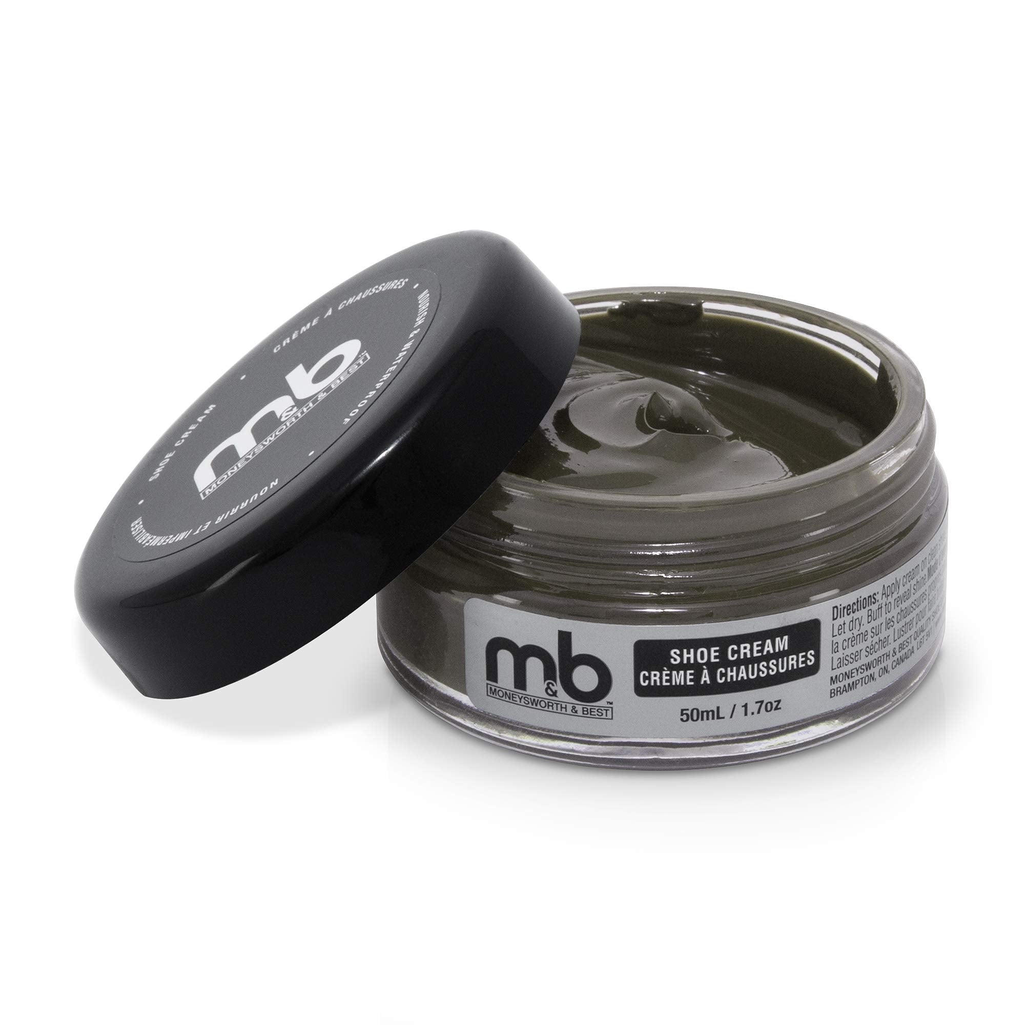 Moneysworth  Best Shoe Cream, Charcoal Grey