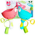 SUHEEUS Disc Launcher Toy Kids Yard Flying Spinner Fairy Hover Helicopter Propeller Toy Outdoor Capture Catching Chasing Game Gi