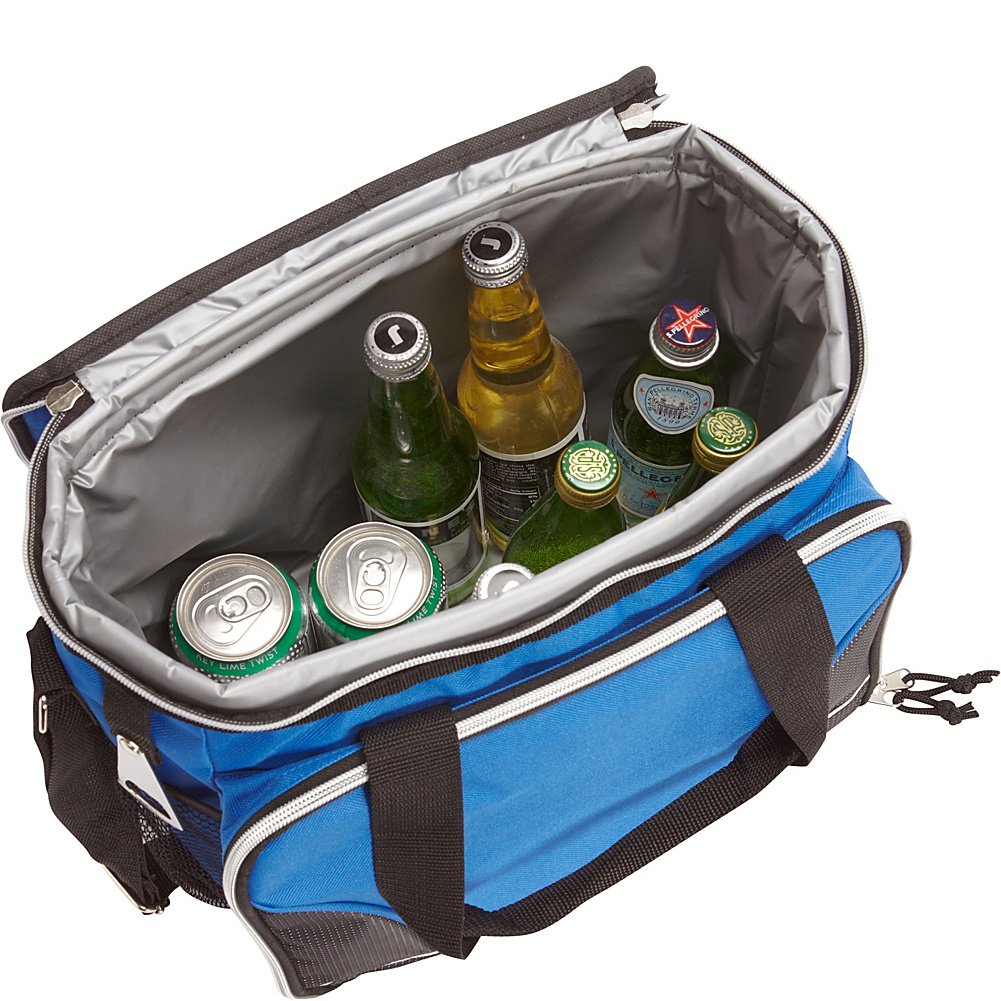 Preferred Nation Cooler With Tray (24 Pack), Black, 12'' X 11'' X 6 1/2''