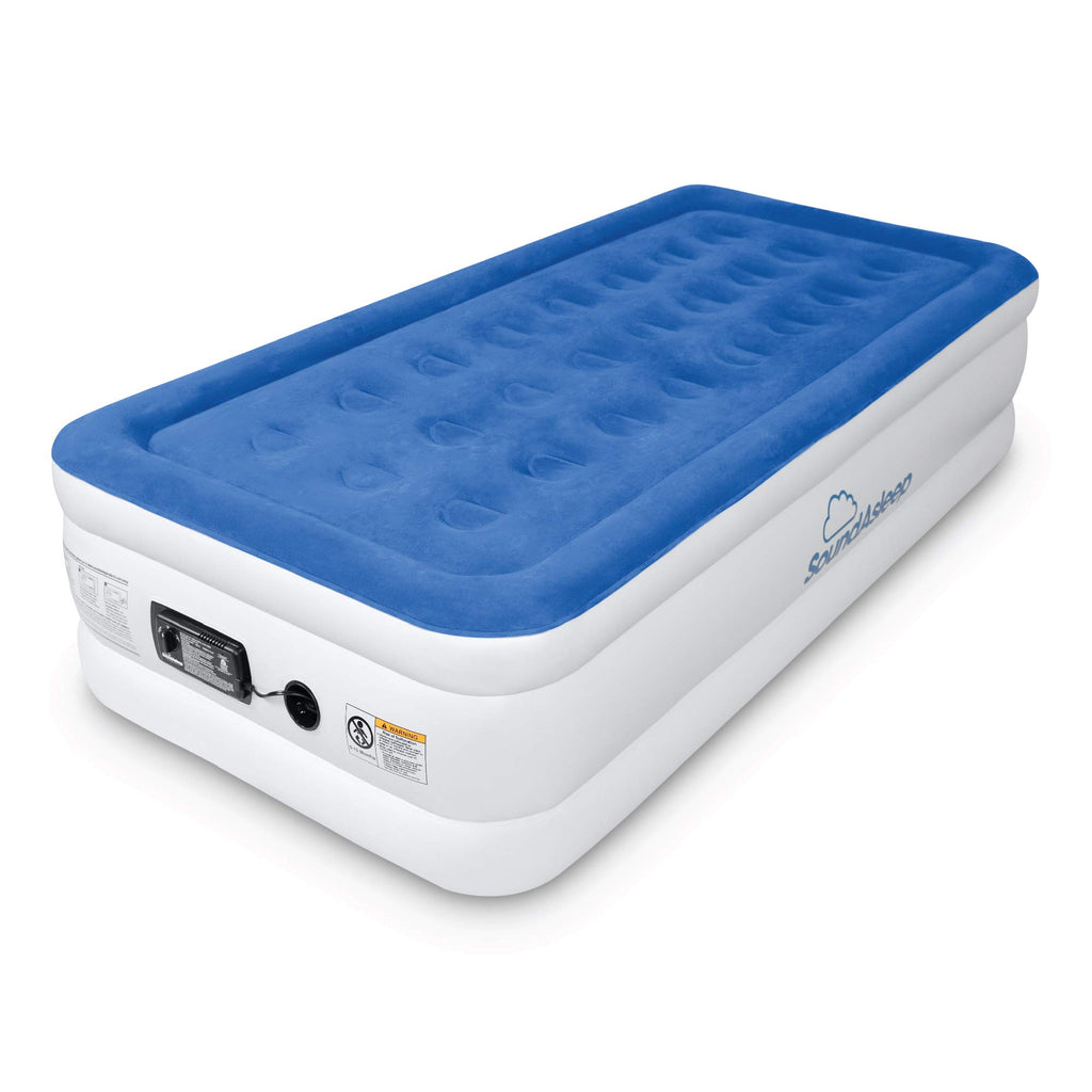 Soundasleep Dream Series Air Mattress With Comfortcoil Technology & Internal Built In High Capacity Pump - Twin Xl Size