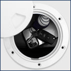 Five Oceans 8'' Boat Hatch, Marine Access Hatch, Round Inspection Deck Plate Hatch With Detachable Cover, Non-Slip, Uv Resistant