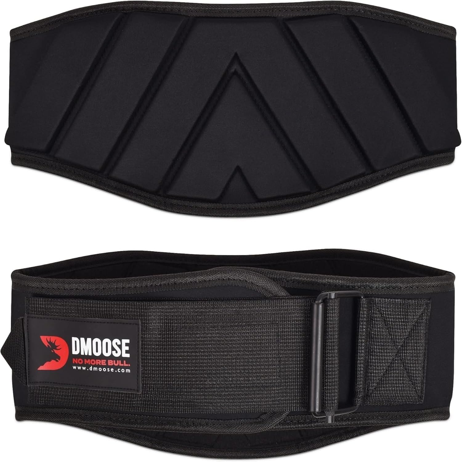 Dmoose Gym Belt For Men Weight Lifting. Weight Belt Gym Squat Weightlifting Powerlifting Workout Heavy Duty Training Strength Tr