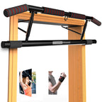 Amazefan Pull Up Bar Doorway With Ergonomic Grip - Fitness Chin-Up Frame For Home Gym Exercise - 2 Professional Quality Wrist St