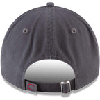 Chicago Cubs New Era Secondary Logo Core Classic 9Twenty Adjustable Hat Graphite