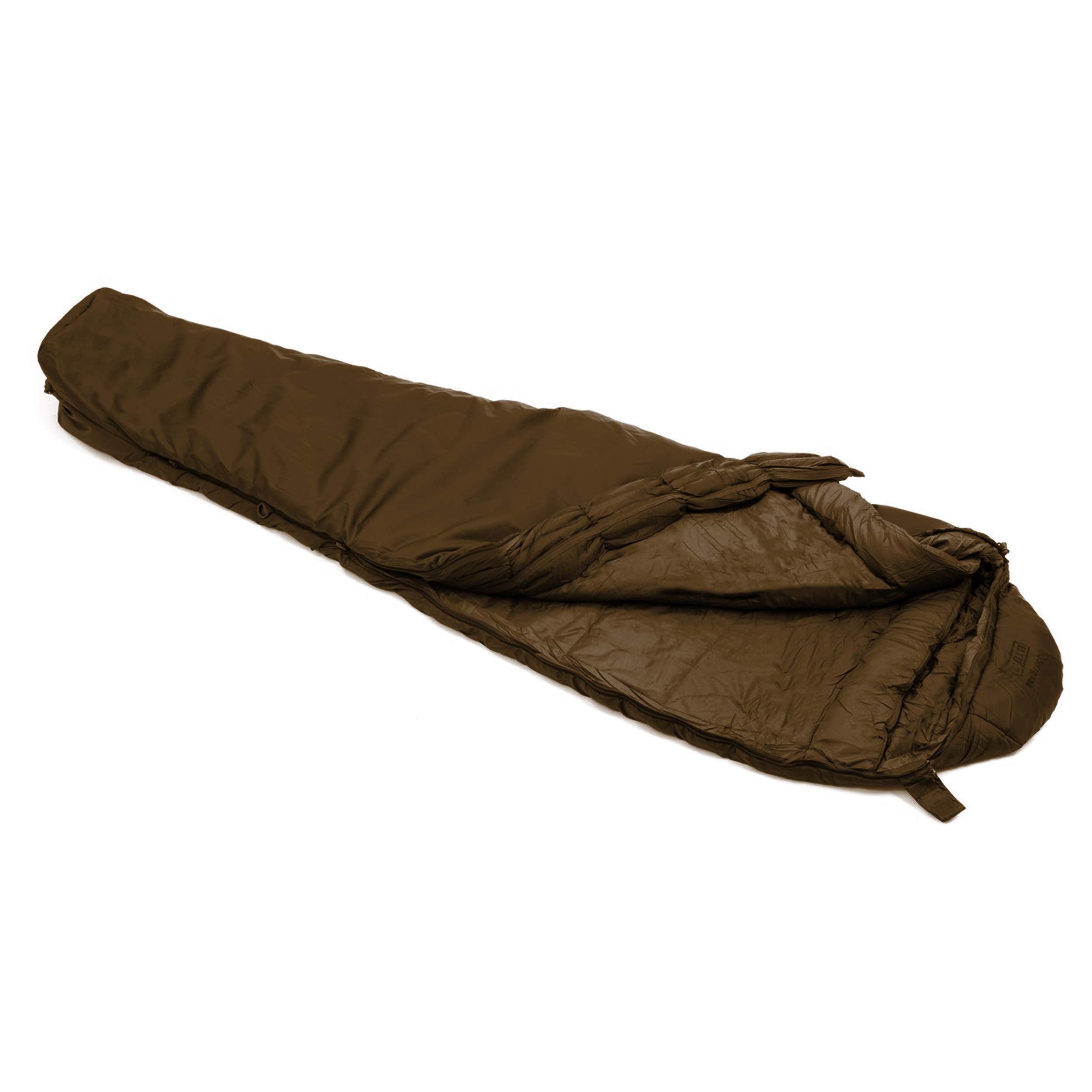 Snugpak Softie Elite 3 Sleeping Bag, 23 Degree, Expanda Panel System For Extra Space, Coyote Tan