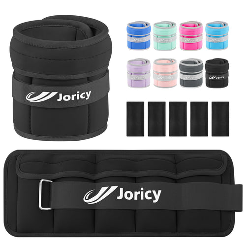 Adjustable Ankle Weights For Women Men Kids 1/2/3/4/5/6/8/10/12/20 Lbs 1 Pair Wrist Leg Arm Weights With Removable Weight, Stren