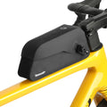 Rhinowalk Waterproof Top Tube Bike Bag IPX4 Magnetic Closure Frame Pack Slim Profile Fits Road Mountain Bike 1.0L