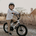 cubsala 14 Inch Little Kids Bike BMX Style Bicycle with Training Wheels Coaster Brake for 3 4 5 Years Old Boys Girls, Blue