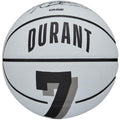 Wilson Nba Player Icon Mini Basketball - Kevin Durant , Mini Size,White/Black
