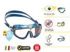 Cressi Skylight, Clear-Whiteblue, Clear Lens
