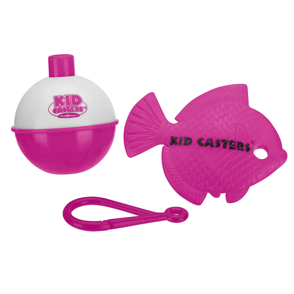 Kid Casters: Leopard Tangle-Free Fishing Combo|Spincast Reel & Practice Casting Plug | 34 Tangle-Free Combo|Inline Rod W/Ez Thre