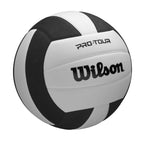 Wilson Pro Tour Indoor Volleyball - Black/White, Official Size