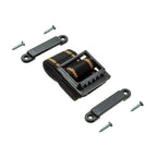 Attwood 9013-3 Battery Box Hold-Down Strap Kit - Medium, Strap With Firm-Grip Buckles, Footman Clamps, Screws Included