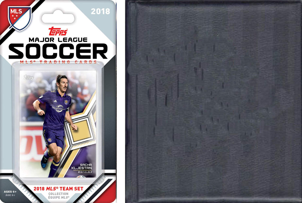 Mls Orlando City Fc Licensed 2018 Topps Team Set And Storage Album
