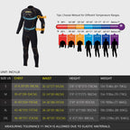Dizokizo 5Mm Wetsuits For Men Neoprene Long Sleeve Full Diving Surfing Suit