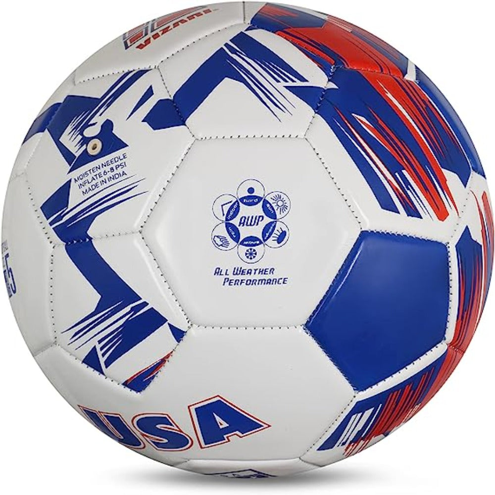 Vizari National Team Soccer Balls / Country Ball - USA White