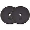 Yes4All Standard 1 Inch Cast Iron Weight Plate - Ideal For Strength Training - 20Lb - Pair