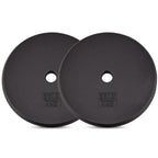 Yes4All Standard 1 Inch Cast Iron Weight Plate - Ideal For Strength Training - 20Lb - Pair