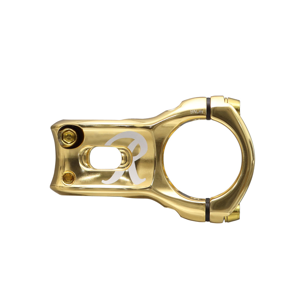 Spank X Rainier Split 35 Stem, 40Mm Gold, W/Gold Cap, 2025 Edition