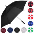 MRTLLOA Automatic Open Golf Umbrella, Extra-Large Oversized Double Canopy Vented Windproof Waterproof Stick Rain Golf Umbrellas 
