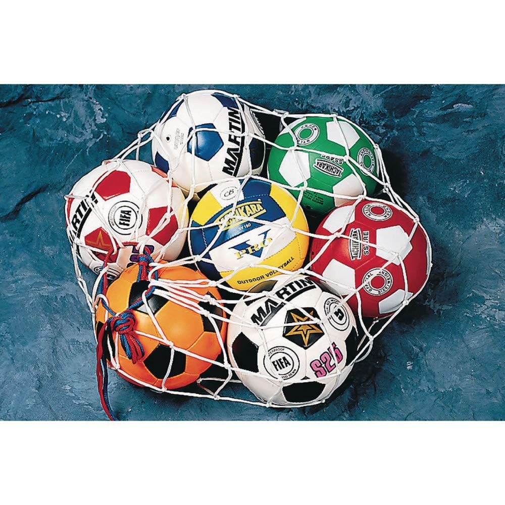 Marvel Educationmartin Sports Ball Carry Net Bag 24-Inch X 36-Inch, White, Each (Masbcn1)