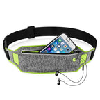 Epicgadget(Tm) Running Waist Pack, Lightweight Water Resistant Reflective Runner Belt Sports Fanny Pack Adjustable Waistband (Gr