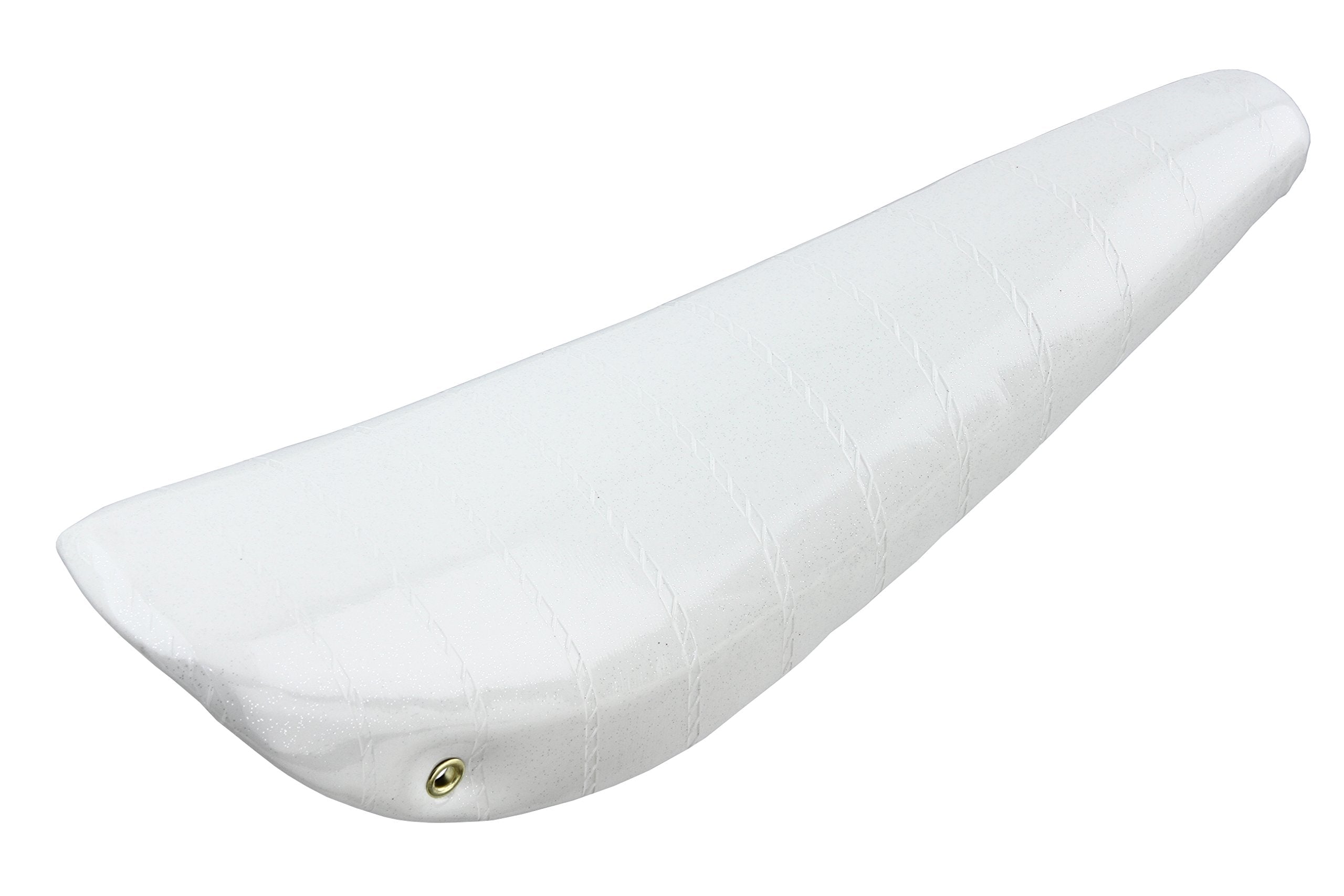 Lowrider 20'' Banana Saddle Sparkle White. Bike Seat, Bicycle Seat, Bike Part, Bicycle Part, Bike Seat, Bicycle Seat, Chopper Bi