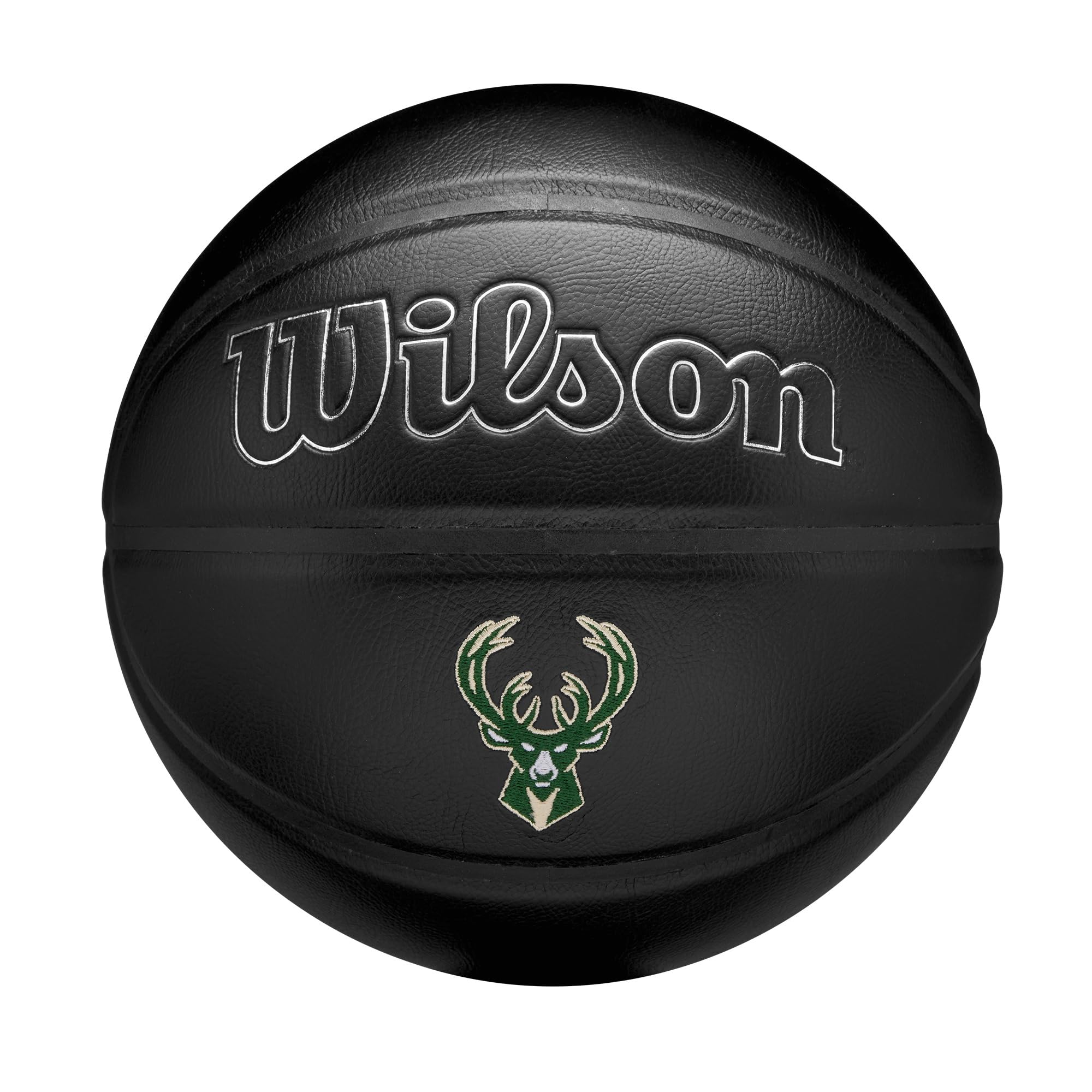 WILSON NBA Team Premiere Basketball - Milwaukee Bucks, Size 7-29.5