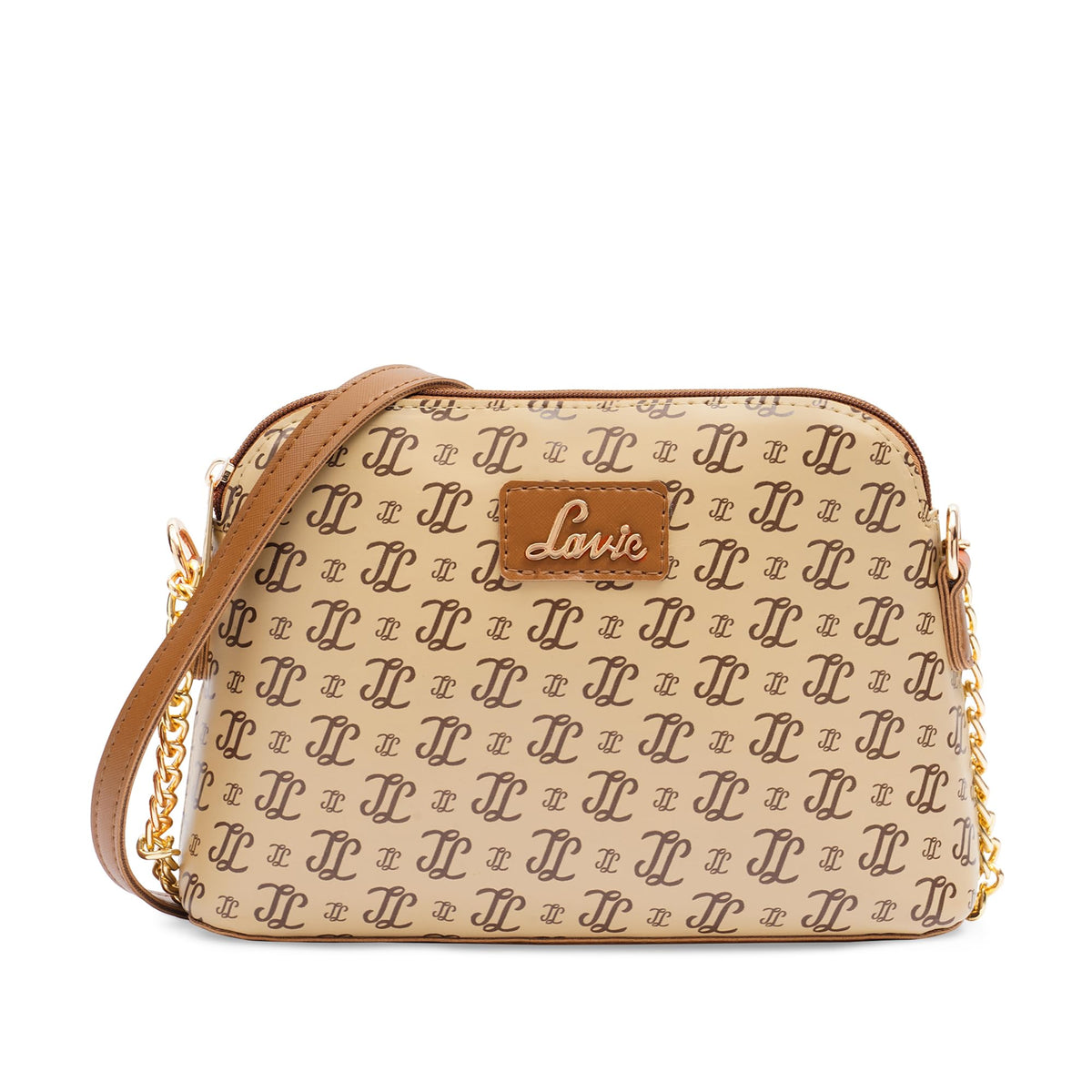 Lavie Womens Jana Monogram LL Print Crossbody Sling Bag | Ladies Purse Handbag | Gift for Women