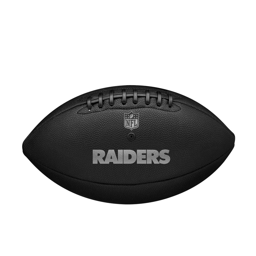 Wilson Nfl Team Metallic Premiere Football - Official Size, Las Vegas Raiders