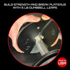 Micro Gainz Dumbbell Fractional 2.5 Lb Weight Plate, Ideal For Micro Loading, Choose 2 Or 4 Piece Fractional Weight Plates, Desi