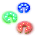 Gosports Light Up Golf Hole Lights 3 Pack - Great For Low Light Golf Play, Putting Practice, Chipping Practice And More