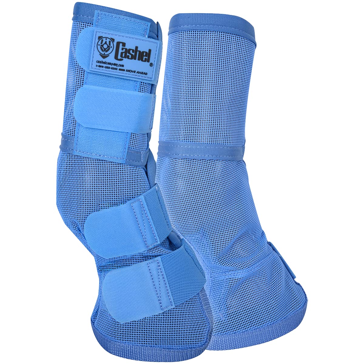Cashel Crusader Horse Leg Guard Fly Boots 3, Blue, Horse, (CASC-LG3)