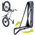 Pivot Bike Storage Rack Black by Delta Cycle - Bike Rack Garage Wall Mount Swivels to Save Space - No Heavy Lifting Required Ver