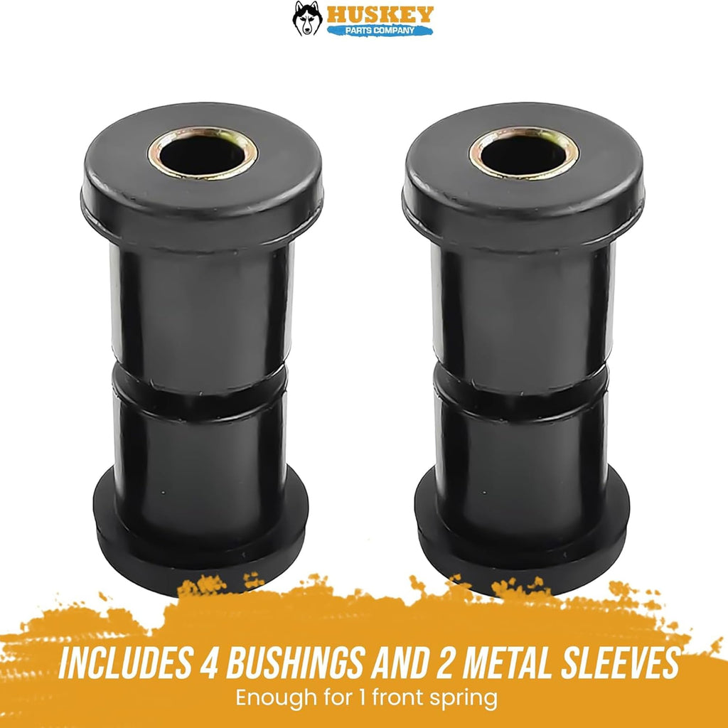 Huskey Parts Company Front Leaf Spring Bushing And Sleeve Kit Fits Club Car Ds Golf Cart 1981 Up