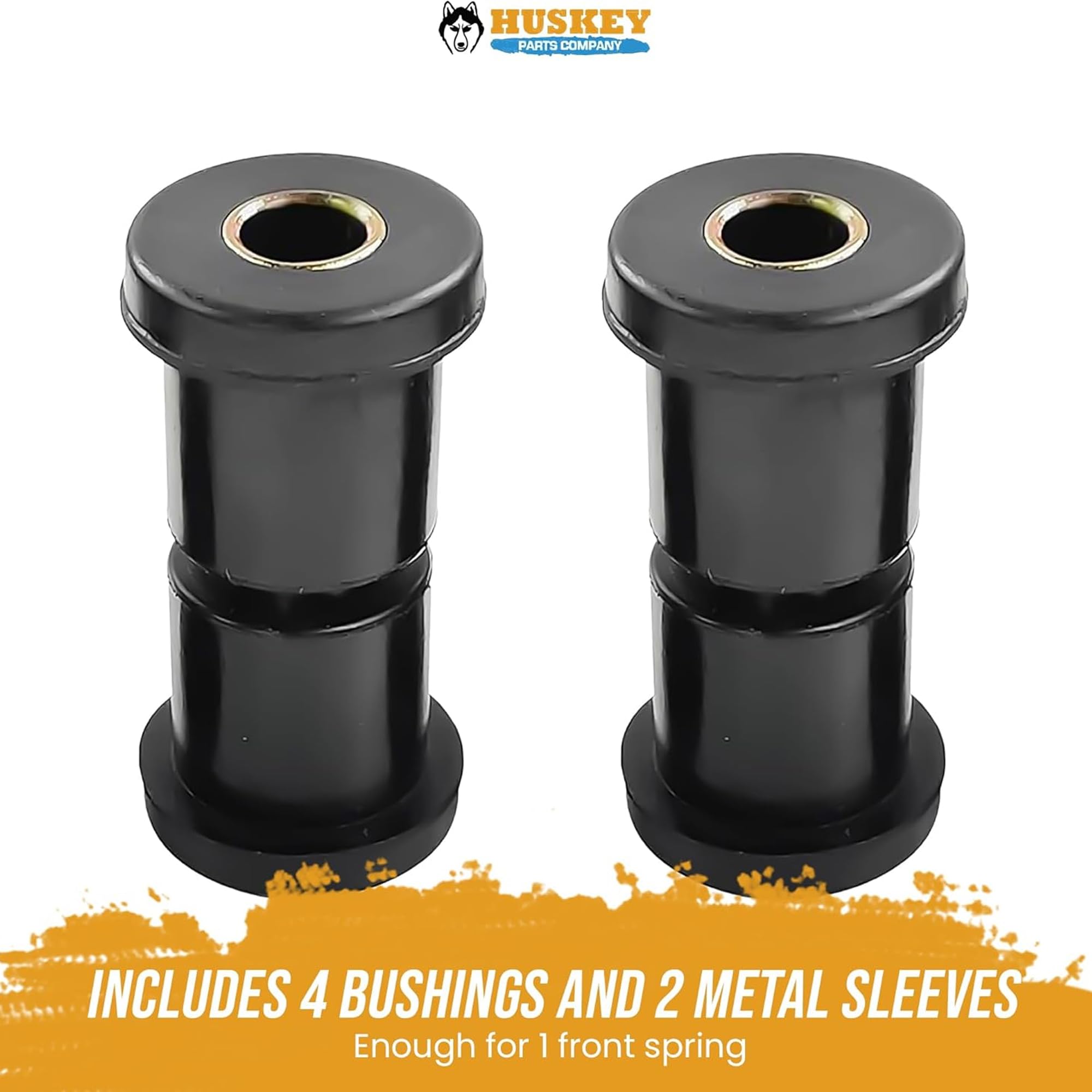 Huskey Parts Company Front Leaf Spring Bushing And Sleeve Kit Fits Club Car Ds Golf Cart 1981 Up