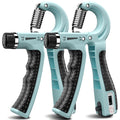 Kdg Hand Grip Strengthener 2 Pack Adjustable Resistance 10-130 Lbs Forearm Exerciser